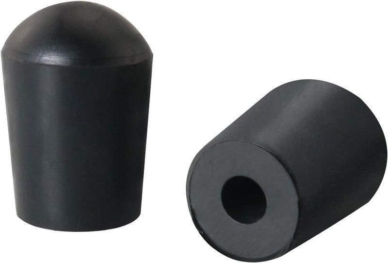 MEETOOT 5pcs Cello Endpin Rubber Pad 6mm Black Rubber Tip for Double Bass - Image 2
